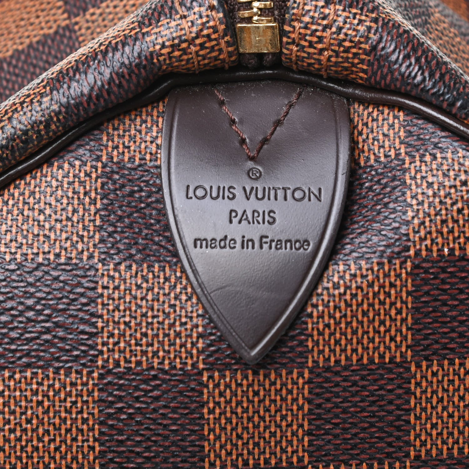 Louis Vuitton Damier Ebene Speedy 30 9 of 10
