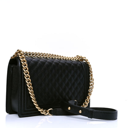 Chanel Caviar Quilted New Medium Boy Flap Black 2 of 5