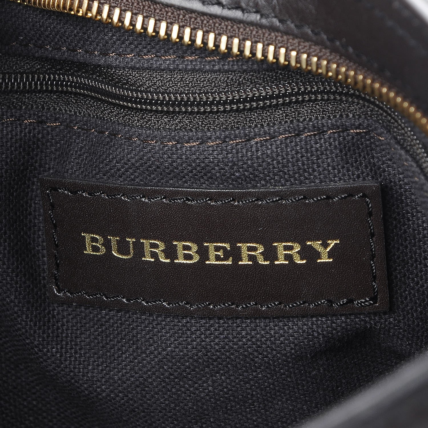 Burberry Haymarket Check Hartham Shoulder Bag Chocolate 6 of 8
