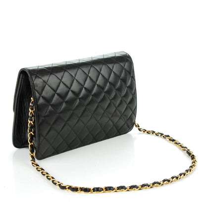 Chanel Lambskin Quilted Small Single Flap Black 3 of 8