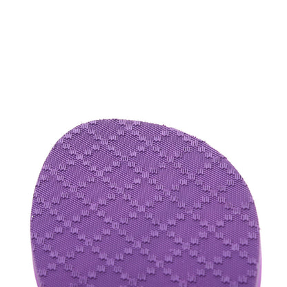 Gucci Rubber Guccissima Bedlam Thong Sandals 37 Purple 9 of 10