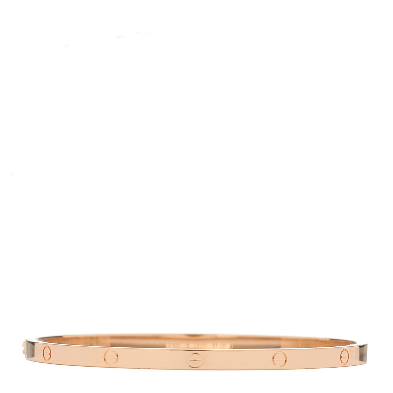 Cartier 18K Pink Gold Small LOVE Bracelet 18 5 of 8