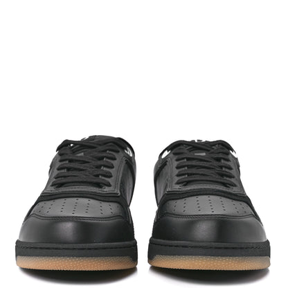Christian Dior Smooth Calfskin Oblique Galaxy Mens B27 Low Top Sneakers 43 Black Beige 2 of 8