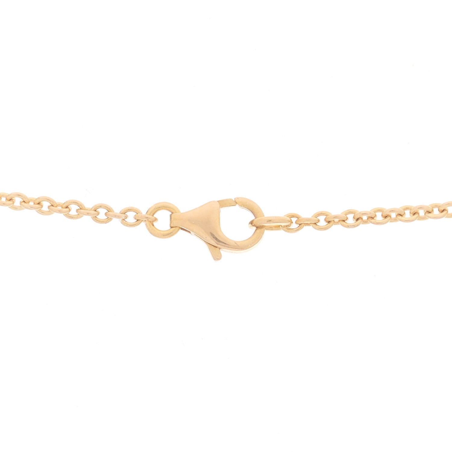 Cartier 18K Pink Gold Interlocking LOVE Necklace 5 of 6