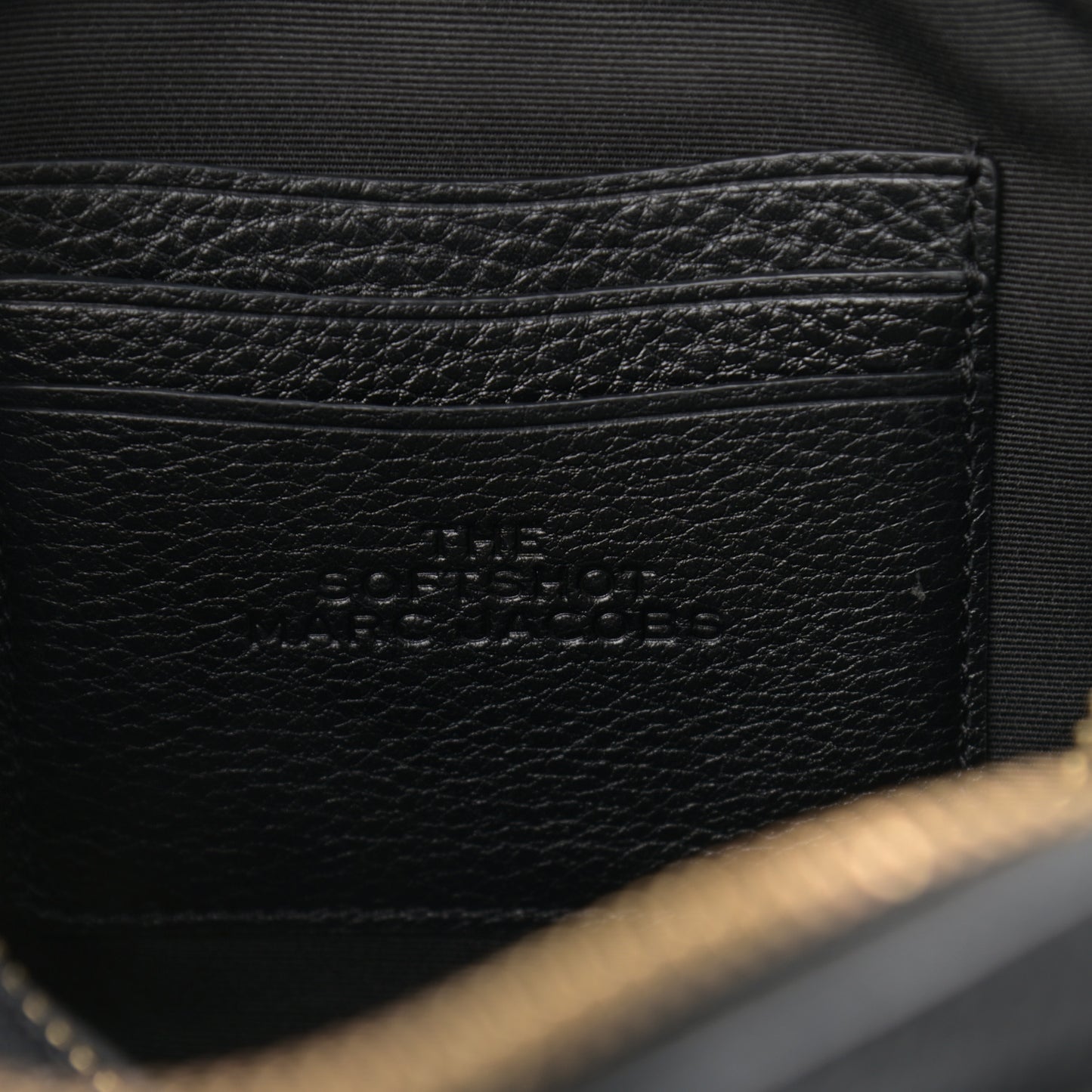 Calfskin Small Snapshot Camera Bag Black