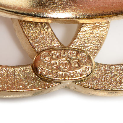 Chanel Crystal CC Ring Gold 6.5 4 of 4