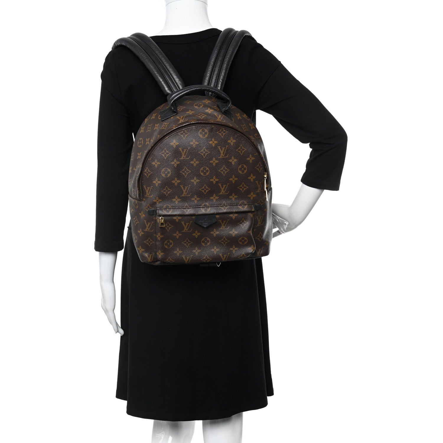 Louis Vuitton Monogram Palm Springs Backpack MM 2 of 10