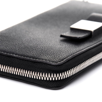 Balenciaga Calfskin Multi Bow Money Wallet Black 15 of 16