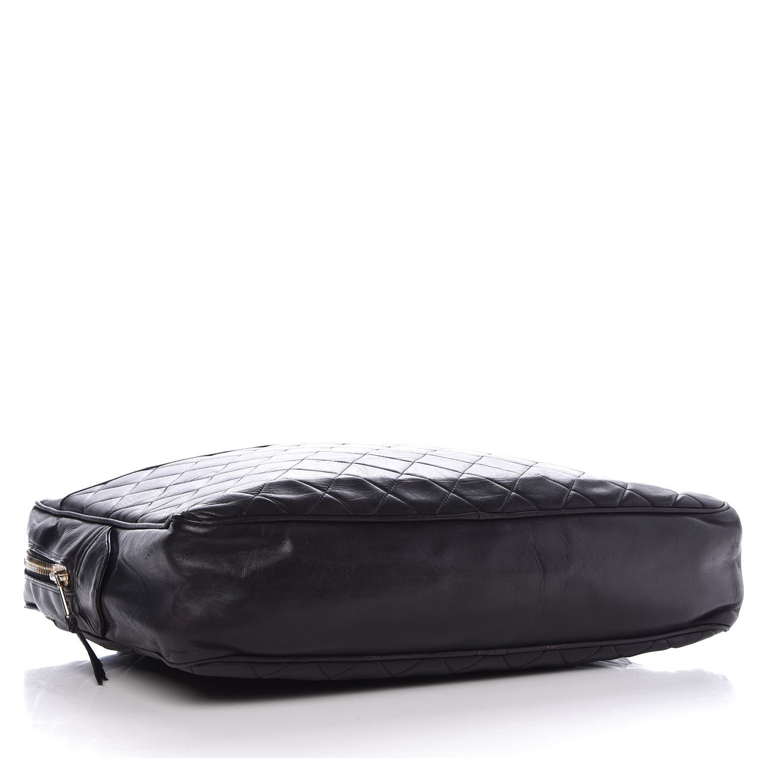 Chanel Lambskin Quilted Shoulder Bag Black 4 of 13