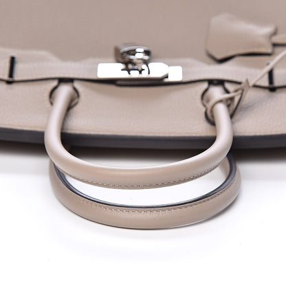 Hermes Togo Birkin 30 Gris Tourterelle 20 of 32