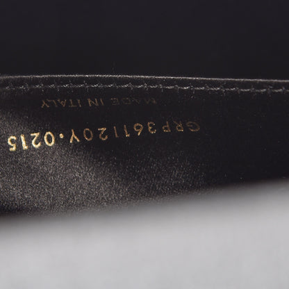 Saint Laurent Calfskin Monogram Large Belle De Jour Clutch Black 7 of 7