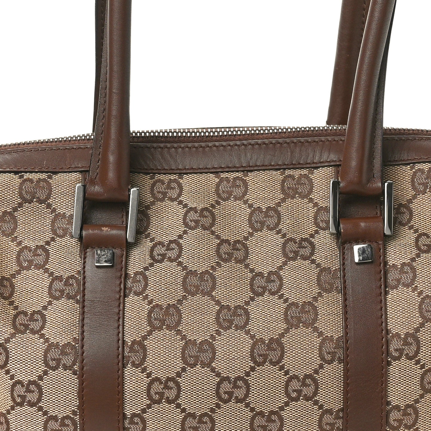 Monogram Mini Boston Dark Brown