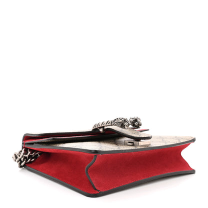 Gucci GG Supreme Monogram Mini Dionysus Shoulder Bag Hibiscus Red 4 of 12