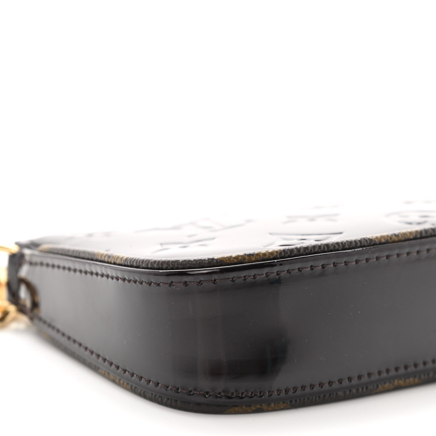 Louis Vuitton Vernis Monogram Mini Pochette Accessories Amarante 6 of 9