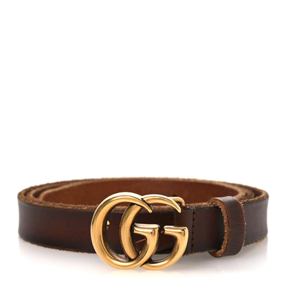 Gucci Faded Calfskin Double G 20mm Belt 85 34 Cuir 1 of 5