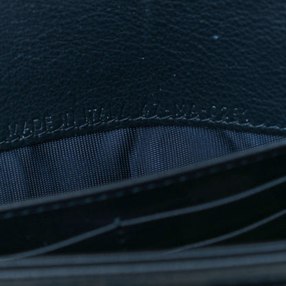 Christian Dior Oblique Saddle Chain Long Wallet Blue 11 of 18