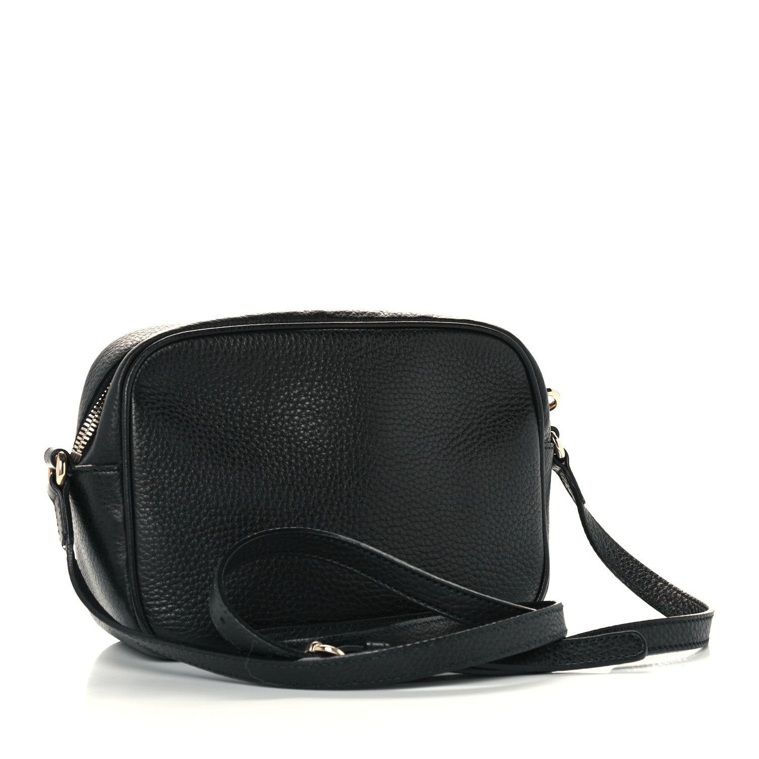 Gucci Pebbled Calfskin Small Soho Disco Bag Black 3 of 12