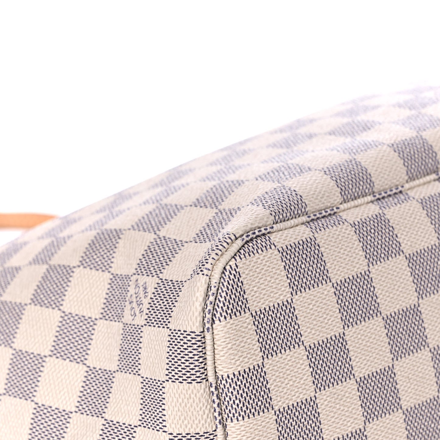 Damier Azur Neo Neverfull MM Rose Ballerine