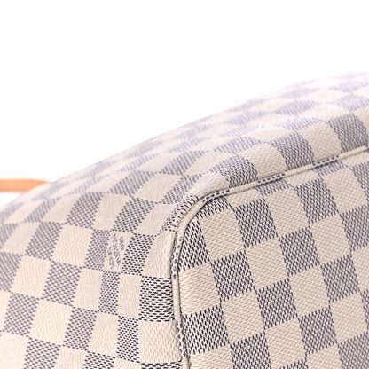 Louis Vuitton Damier Azur Neo Neverfull MM Rose Ballerine 9 of 13