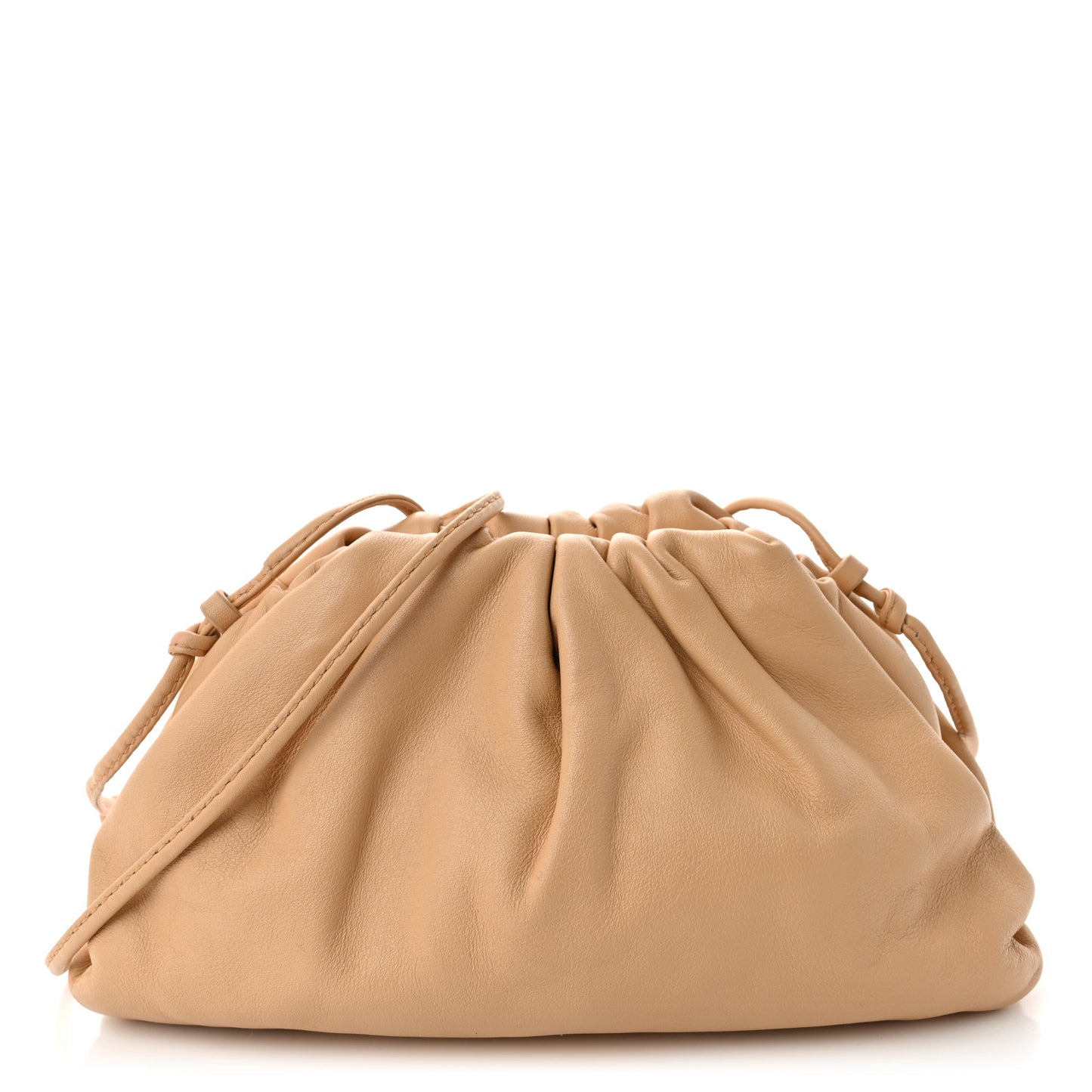 Butter Calfskin The Mini Pouch Almond