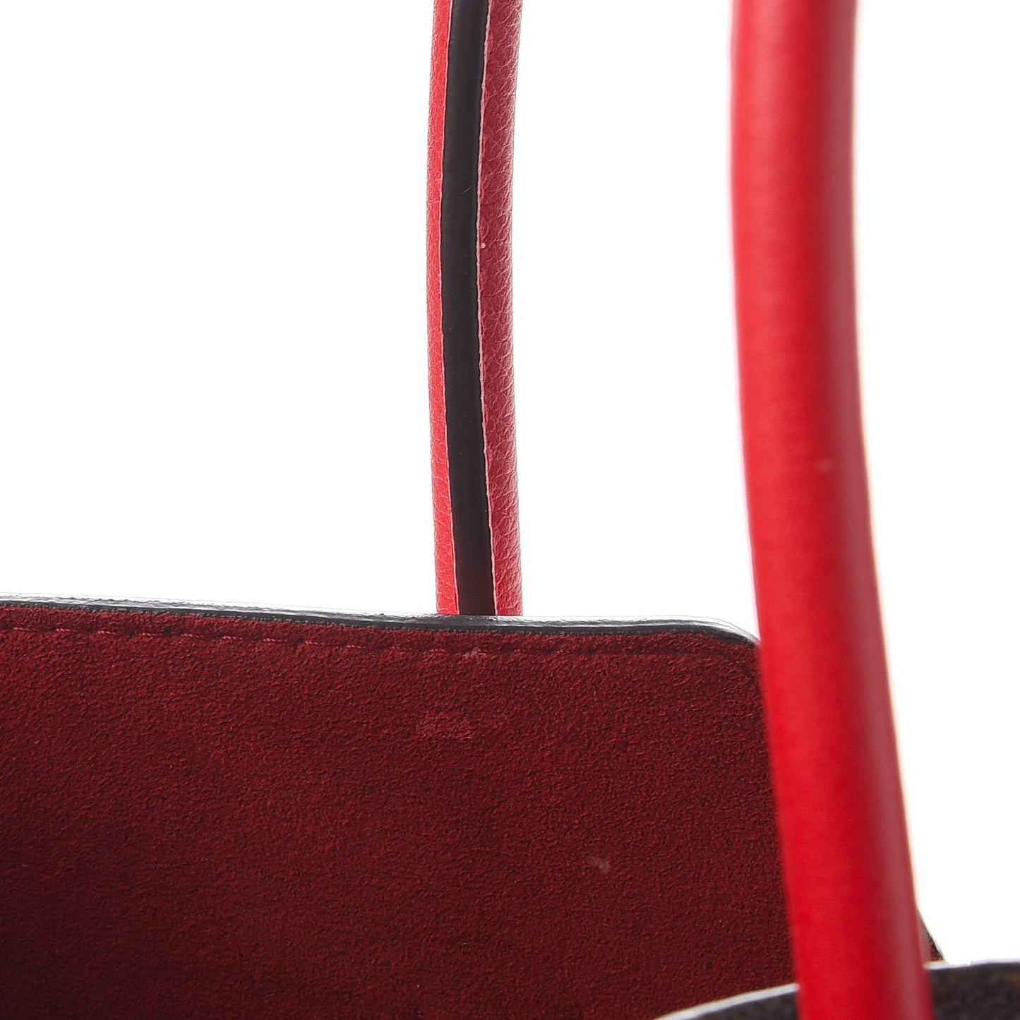 Calfskin Monogram Kimono Tote Cherry
