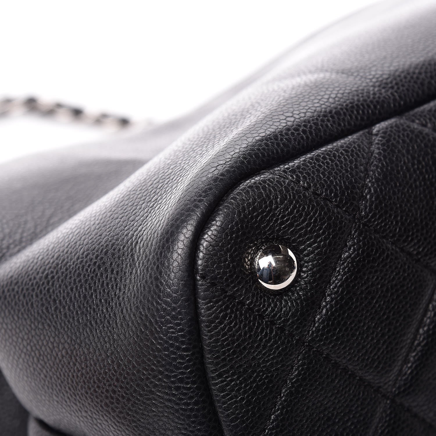 Chanel Caviar Quilted Timeless CC Soft Tote Black 9 of 12