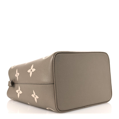 Louis Vuitton Empreinte Monogram Giant Neonoe MM Tourterelle Creme 5 of 11