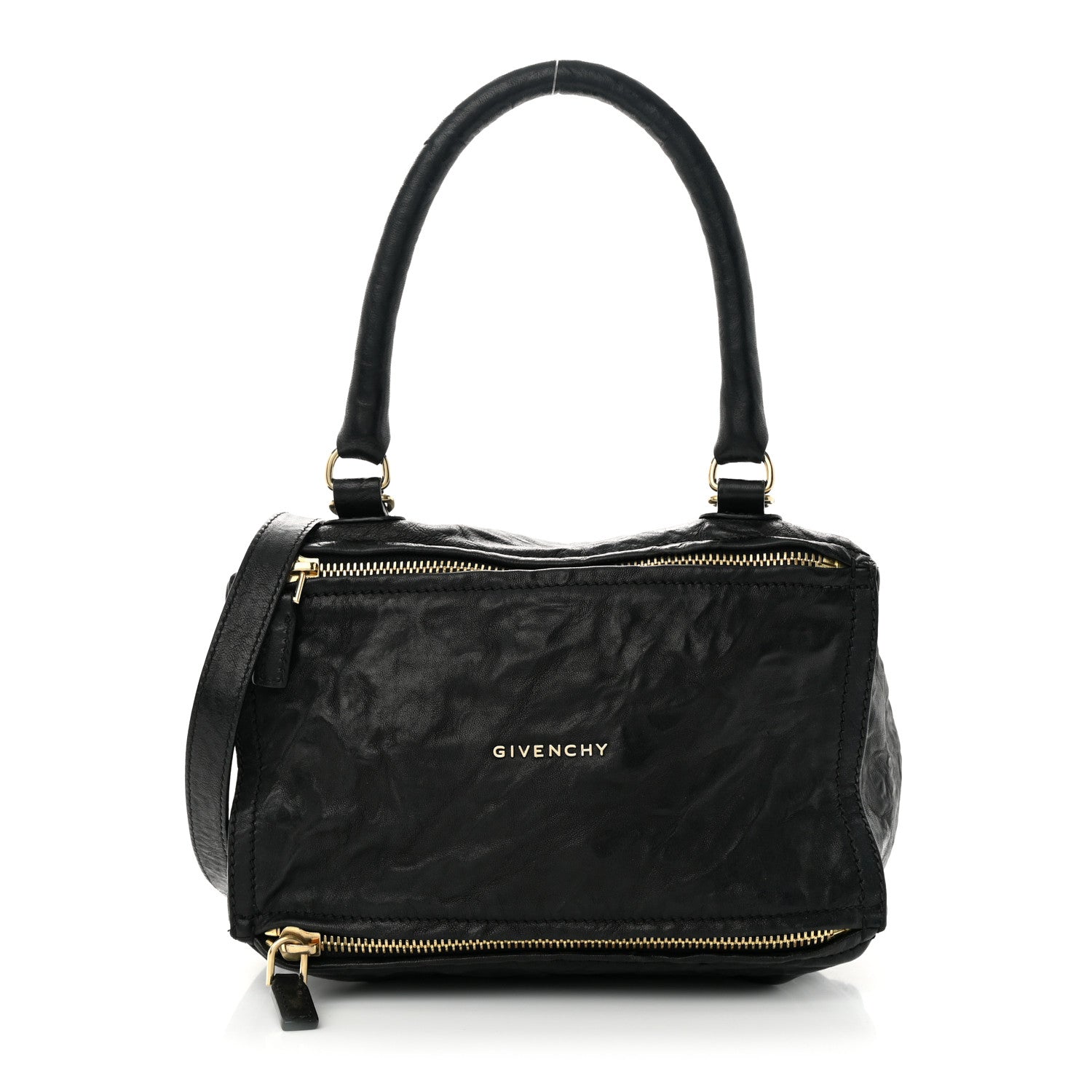 Givenchy Tumbled Sheepskin Small Pandora Black 1 of 13