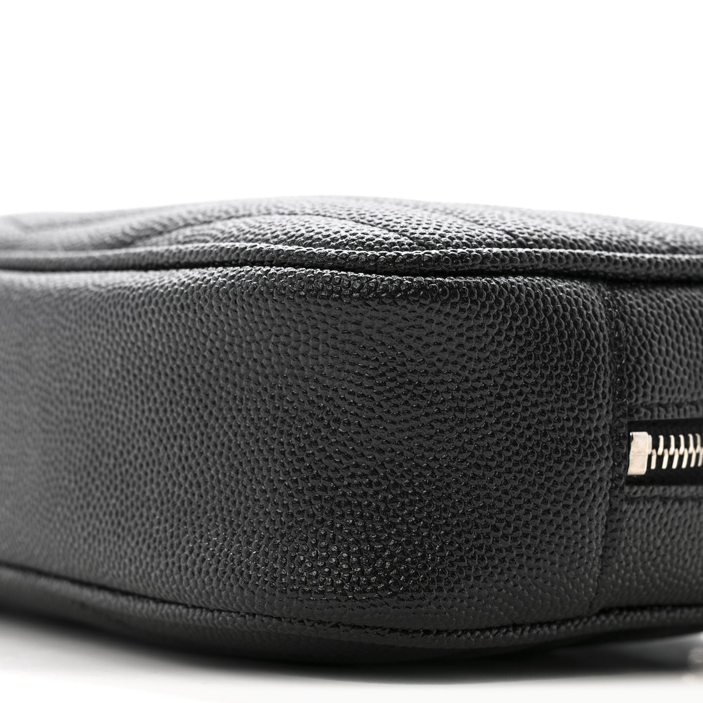 Grain De Poudre Matelasse Monogram Mini Lou Camera Bag Black