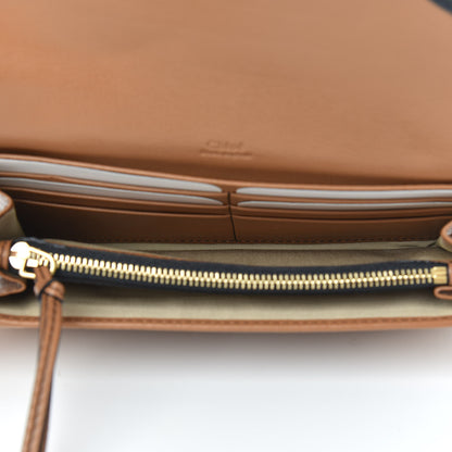 Chloe Calfskin Patchwork Wallet Black Nude 5 of 10