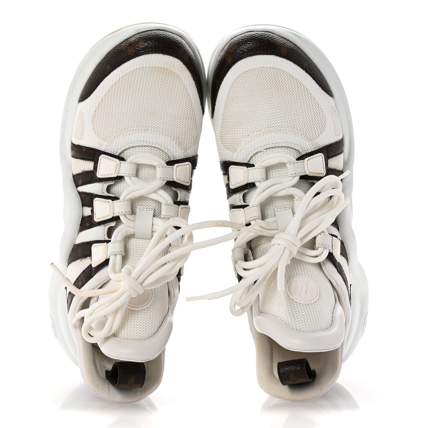 Patent Monogram LV Archlight Sneakers 39 White