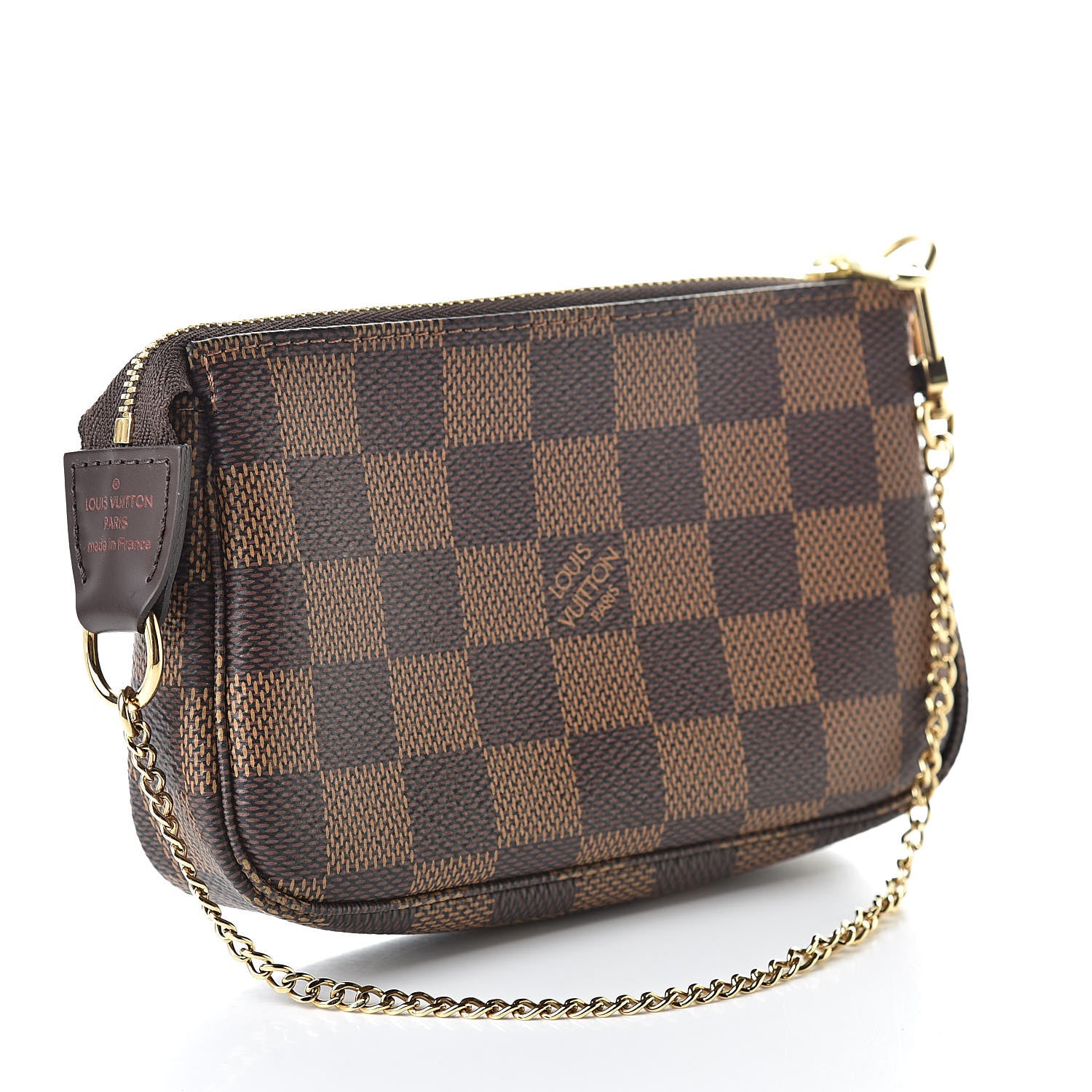 Louis Vuitton Damier Ebene Mini Pochette Accessories 3 of 8