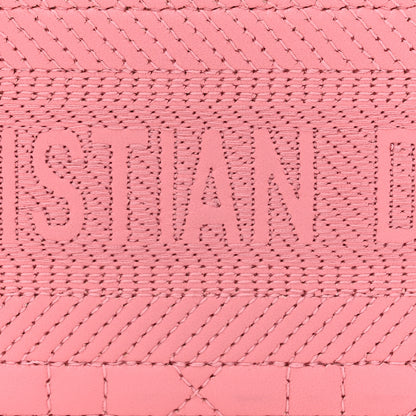 Christian Dior CHRISTIAN DIOR Lambskin Cannage Small Diortravel Vanity Case Pink 8 of 10