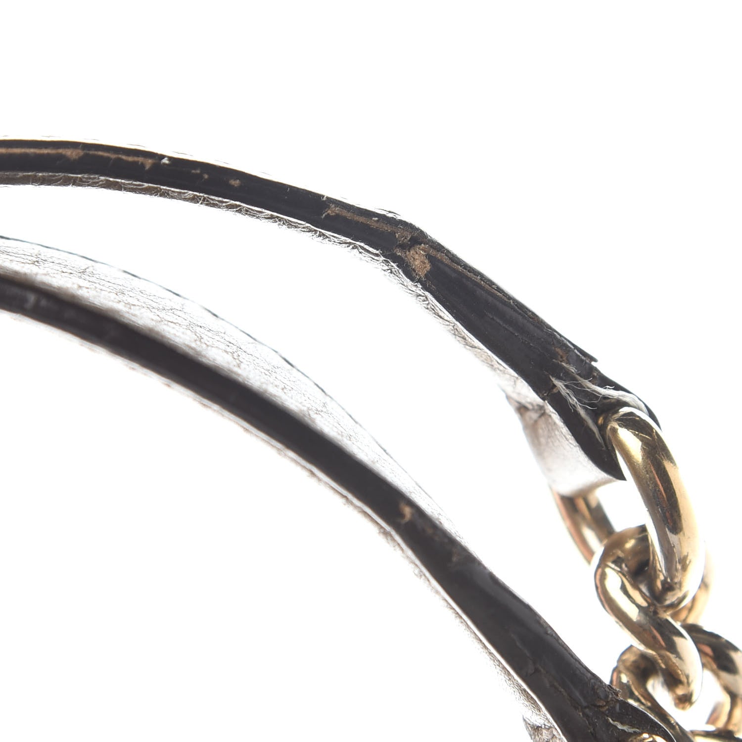 Gucci Metallic Pebbled Calfskin Medium Soho Chain Shoulder Bag Golden Beige 10 of 10