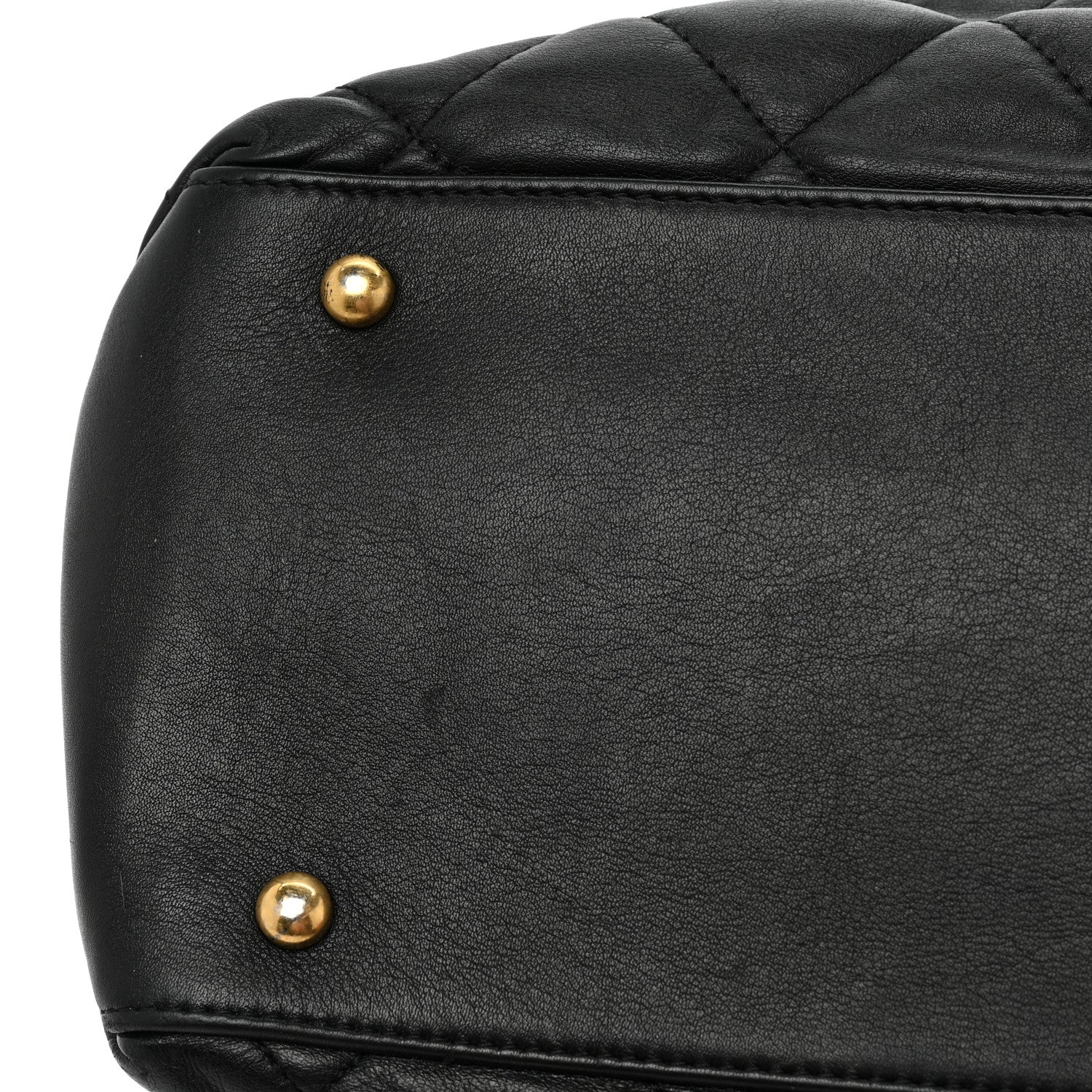 Chanel Calfskin Quilted Large Soft Elegance Tote Black 21 of 25