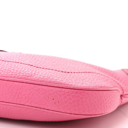 Gucci Soft Grained Calfskin Small Jackie O Hobo Pink 10 of 12