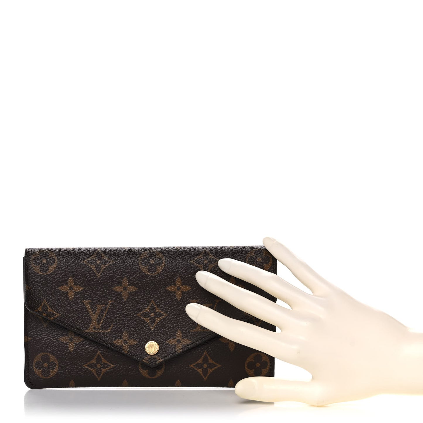 Monogram Jeanne Wallet Rose Ballerine