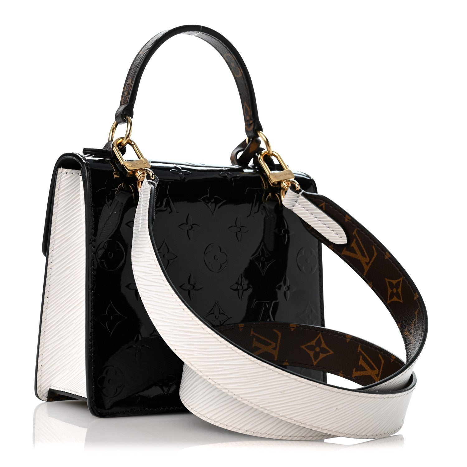 Louis Vuitton Vernis Epi Monogram Spring Street Black 3 of 11
