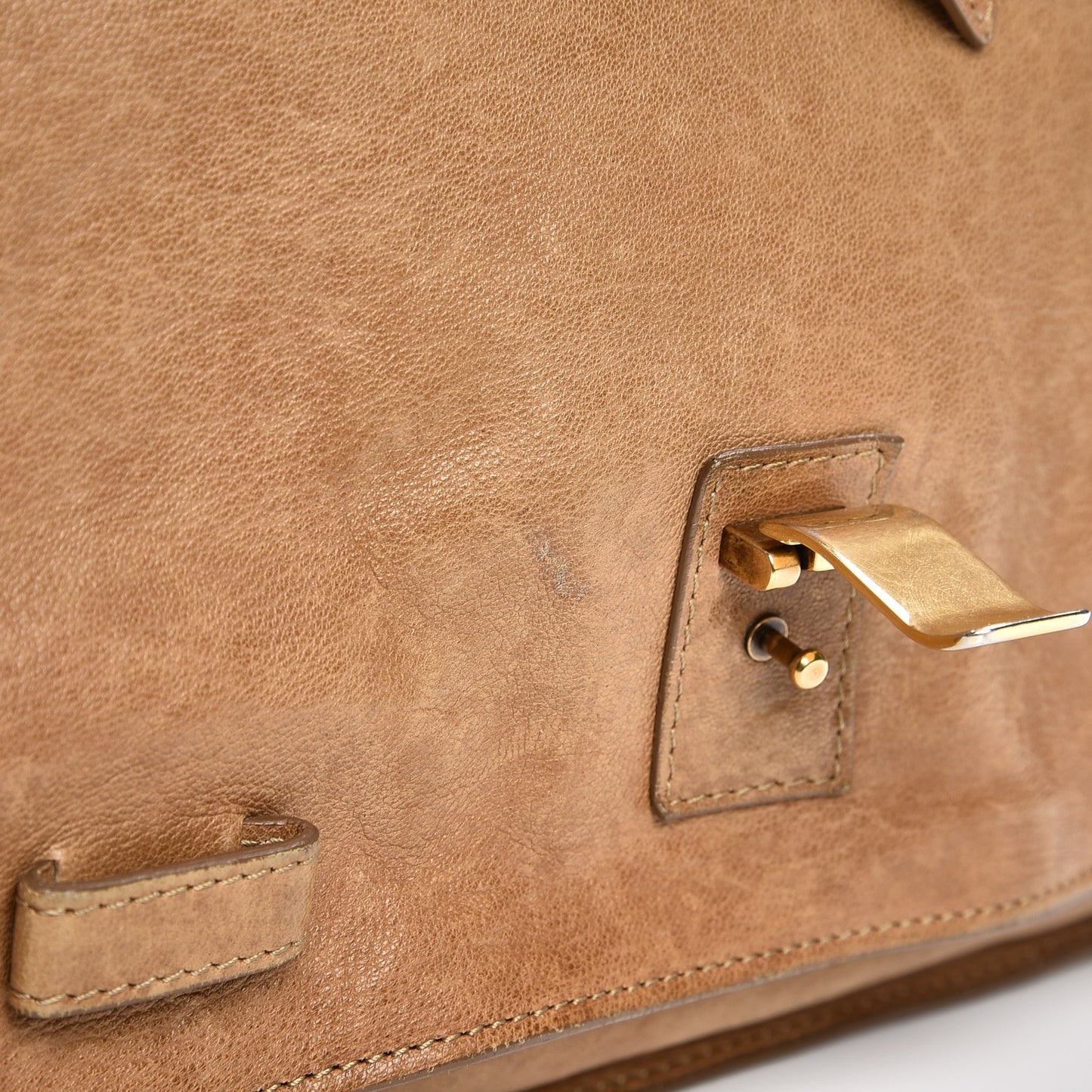 Lambskin Large PS1 Satchel Saddle
