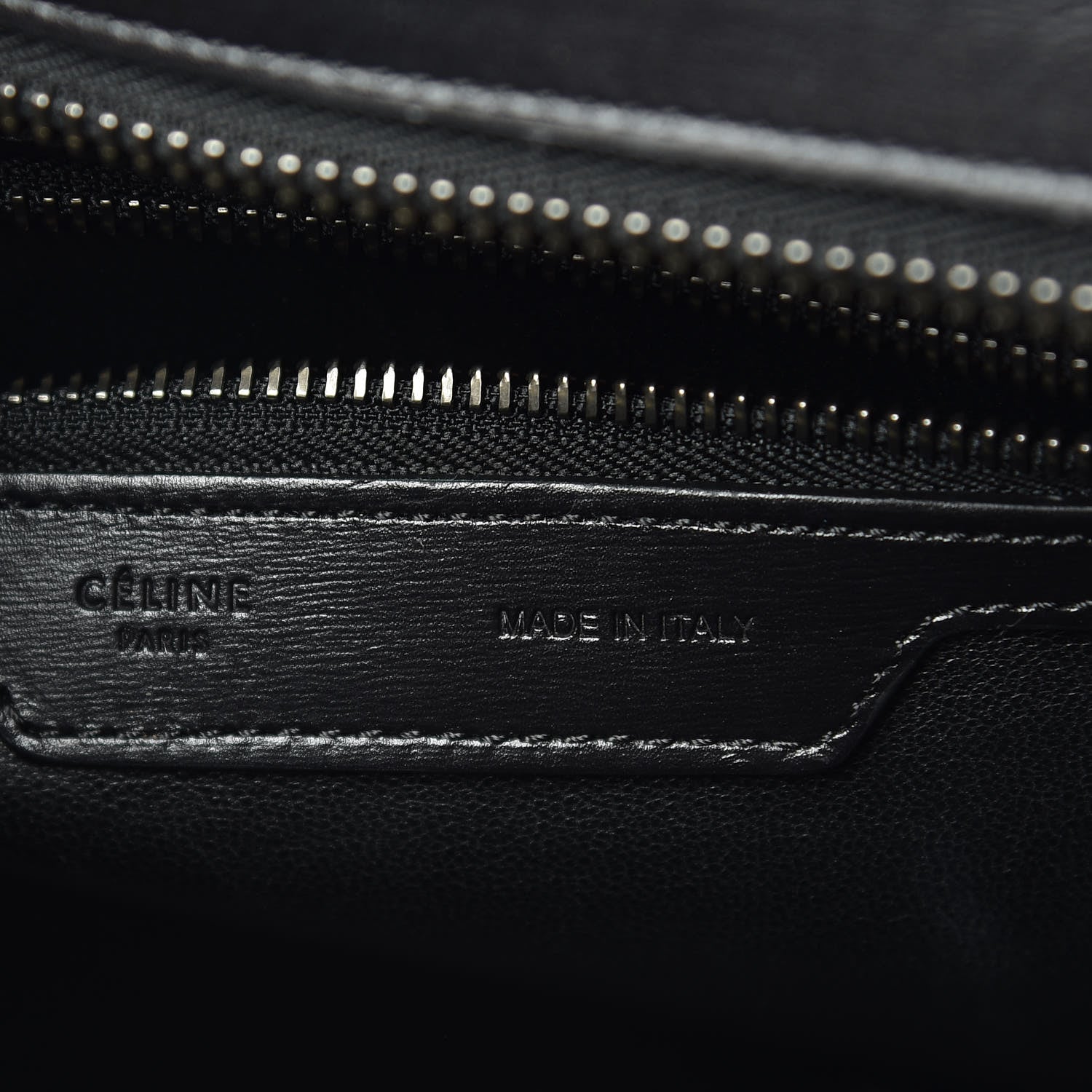 Celine Textile Smooth Calfskin Micro Bi-Color Luggage Blue 7 of 14