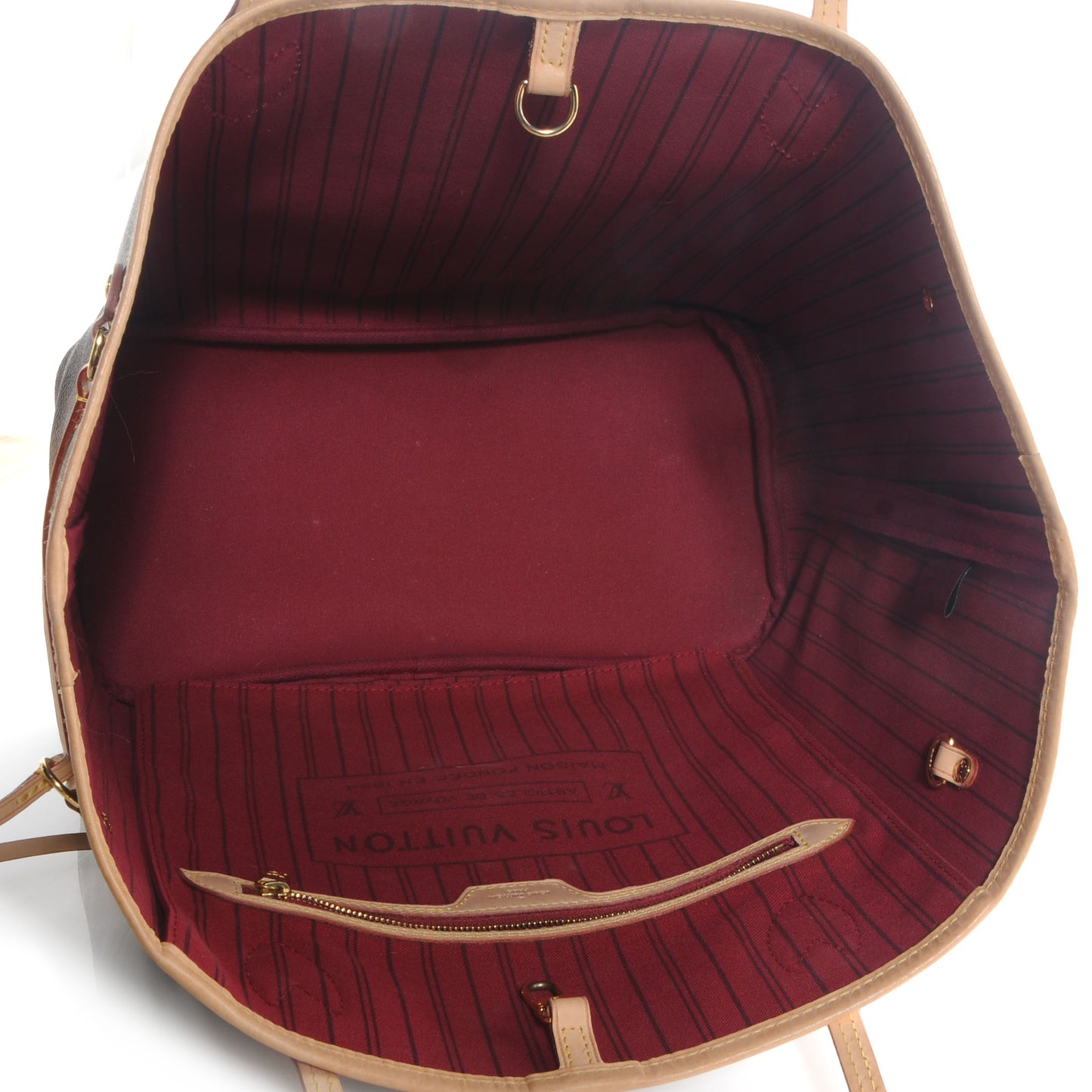 Monogram Neverfull MM Fuchsia
