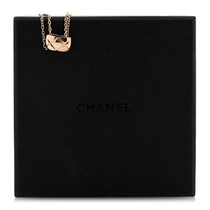 Chanel 18K Beige Gold Coco Crush Pendant Necklace 6 of 6