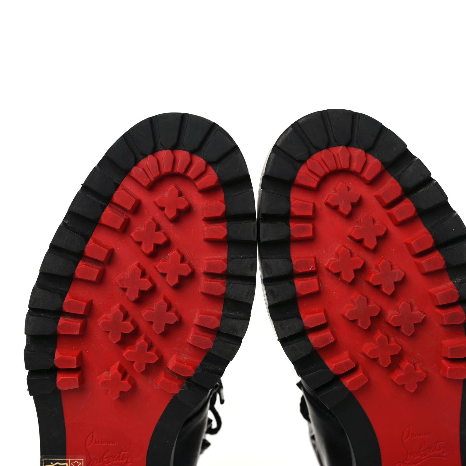 Christian Louboutin Nappa Mad Flat Boots 36.5 Black 8 of 9
