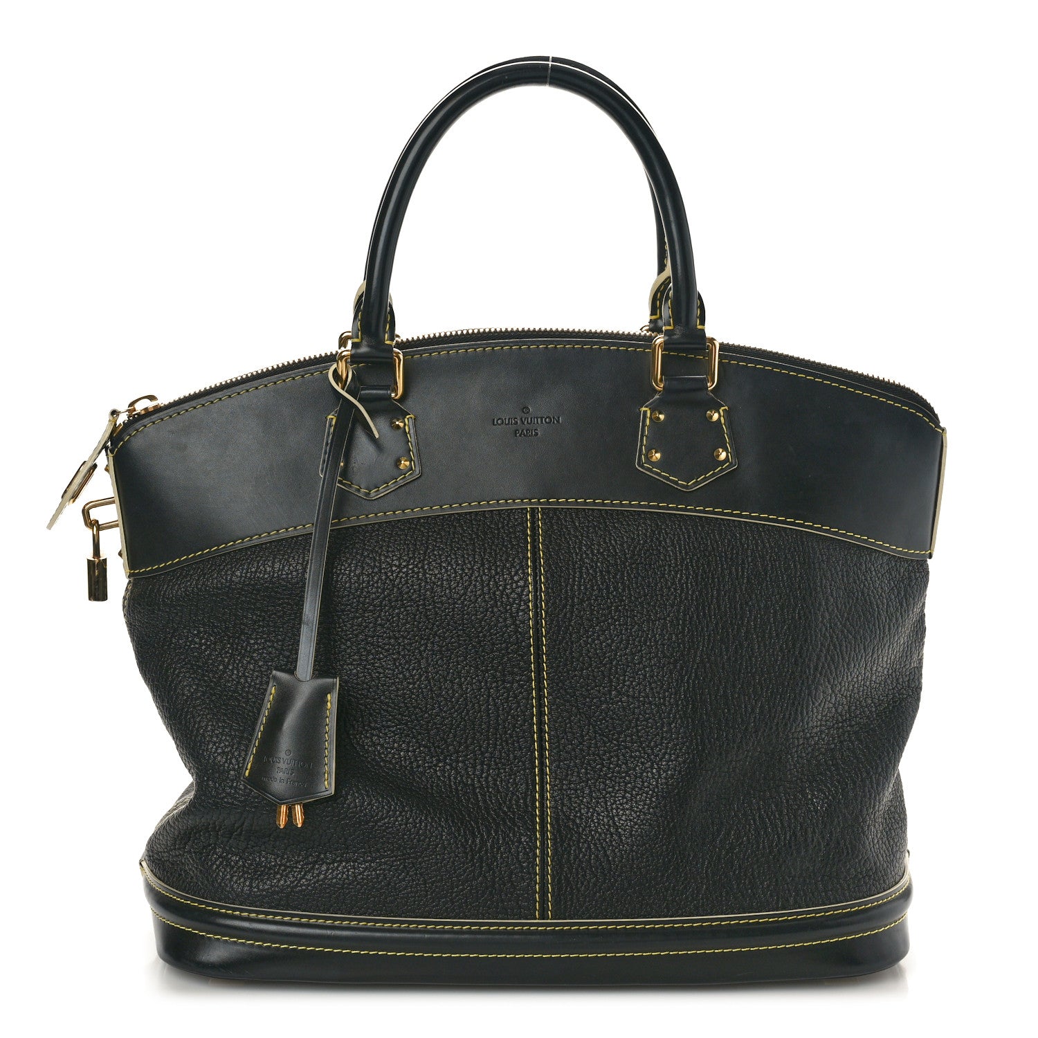 Louis Vuitton Suhali Lockit MM Black 1 of 9