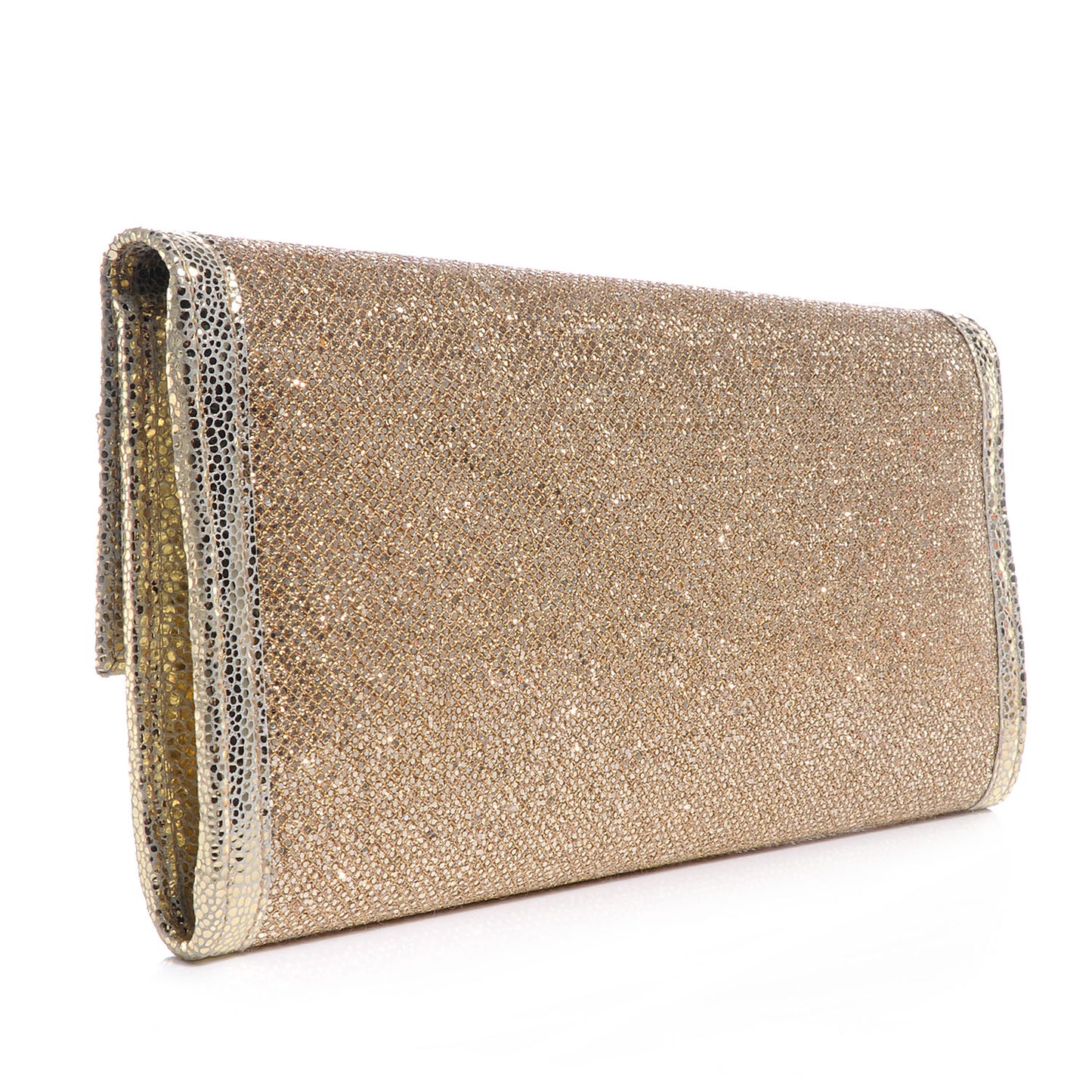 Glitter Fabric Reese Clutch Wallet Metallic