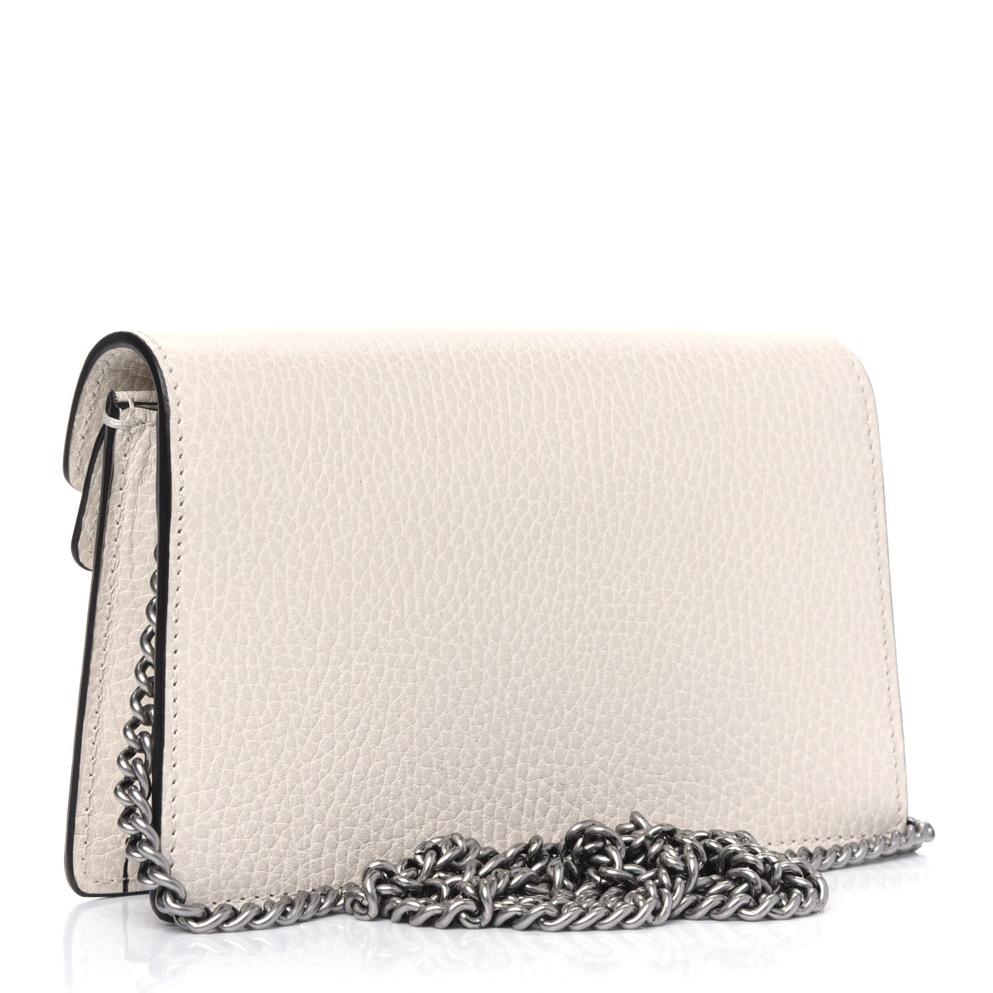 Dollar Calfskin Crystal Super Mini Dionysus Shoulder Bag Mystic White Black Diamond