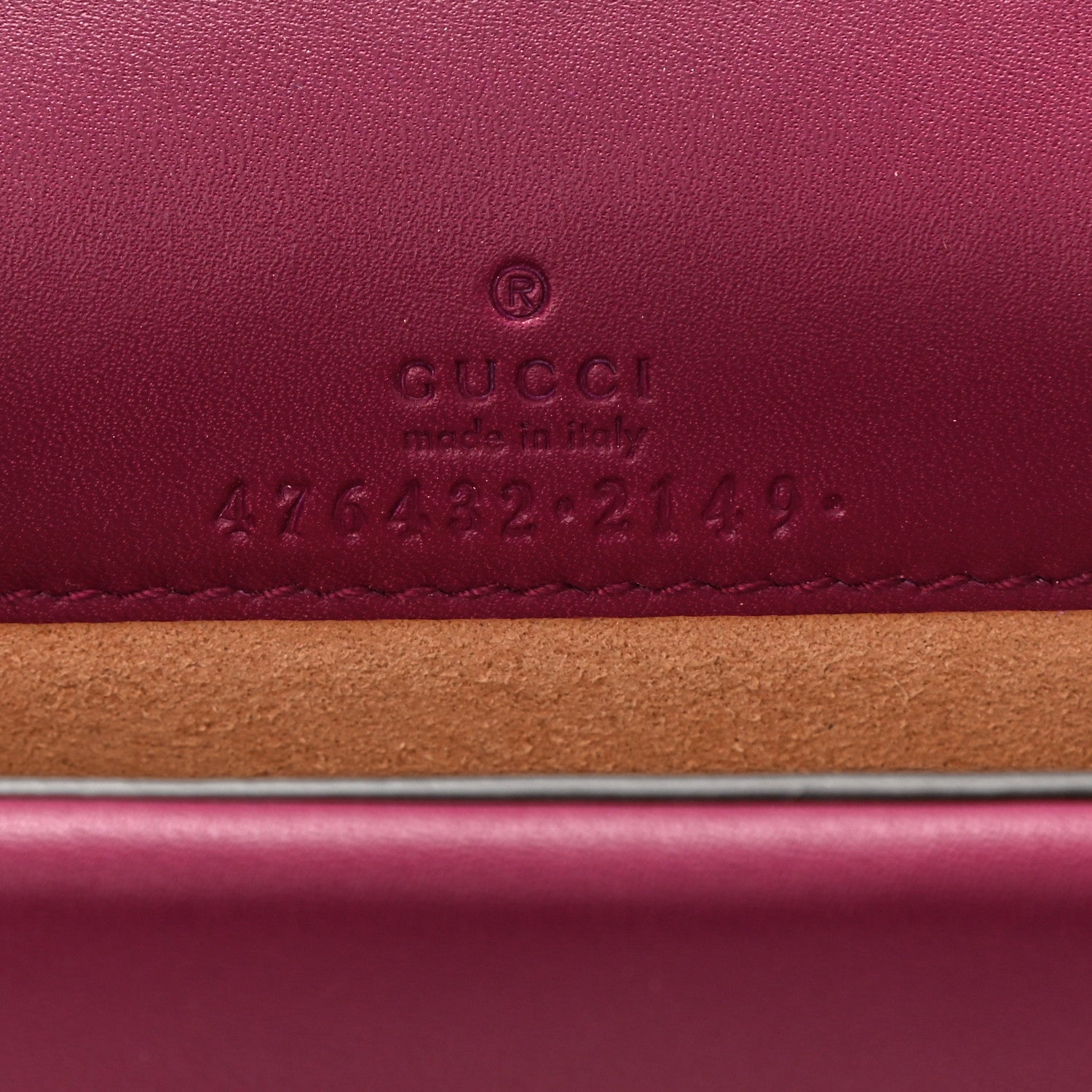 Gucci Velvet Super Mini Dionysus Shoulder Bag Fuchsia Violet Cyclamen 6 of 7