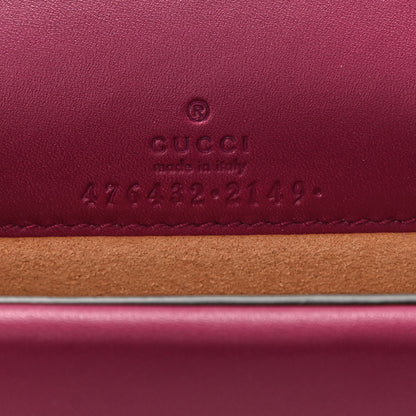 Gucci Velvet Super Mini Dionysus Shoulder Bag Fuchsia Violet Cyclamen 6 of 7