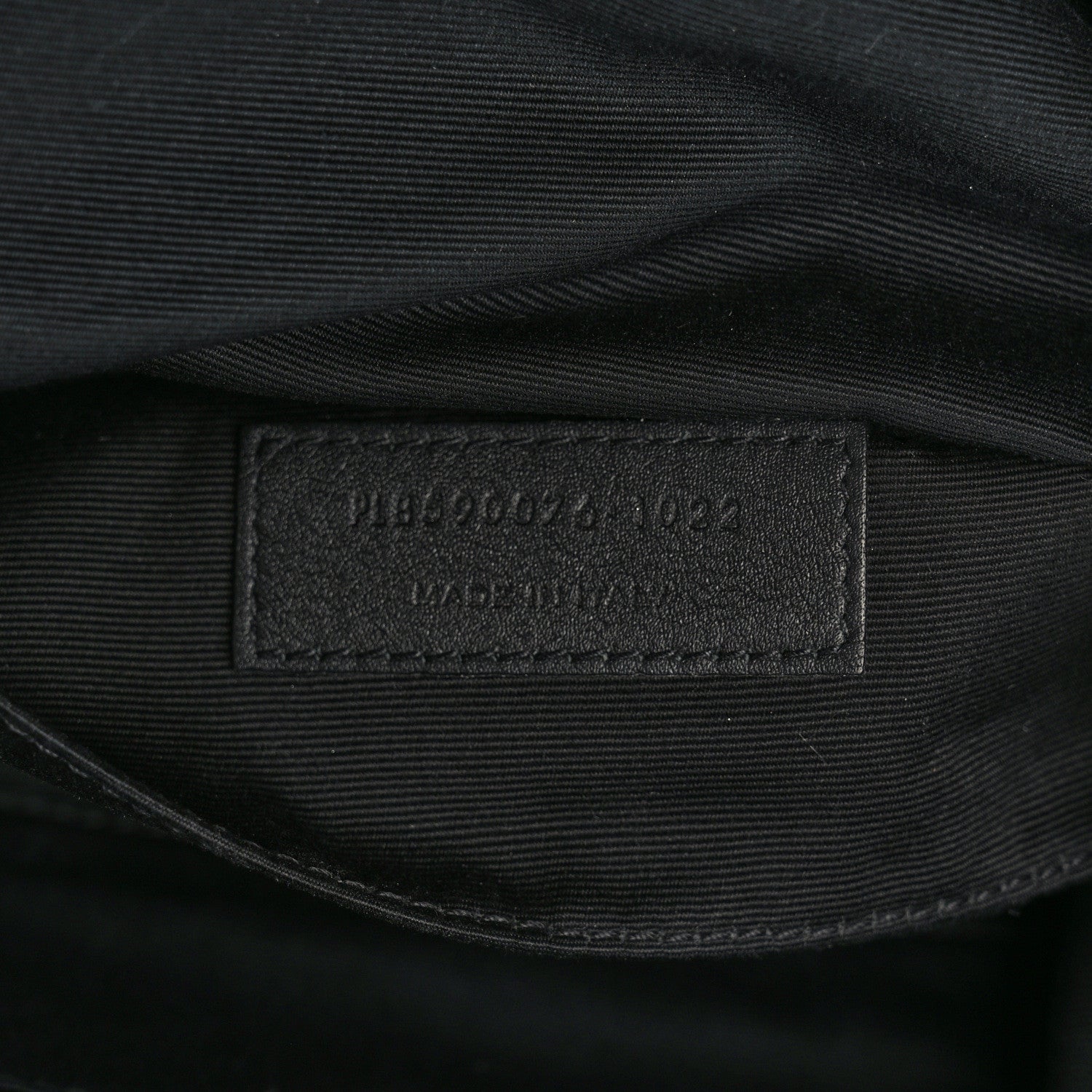 Saint Laurent Canvas Monogram Belt Bag Black 8 of 9