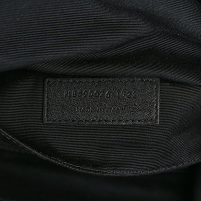 Saint Laurent Canvas Monogram Belt Bag Black 8 of 9